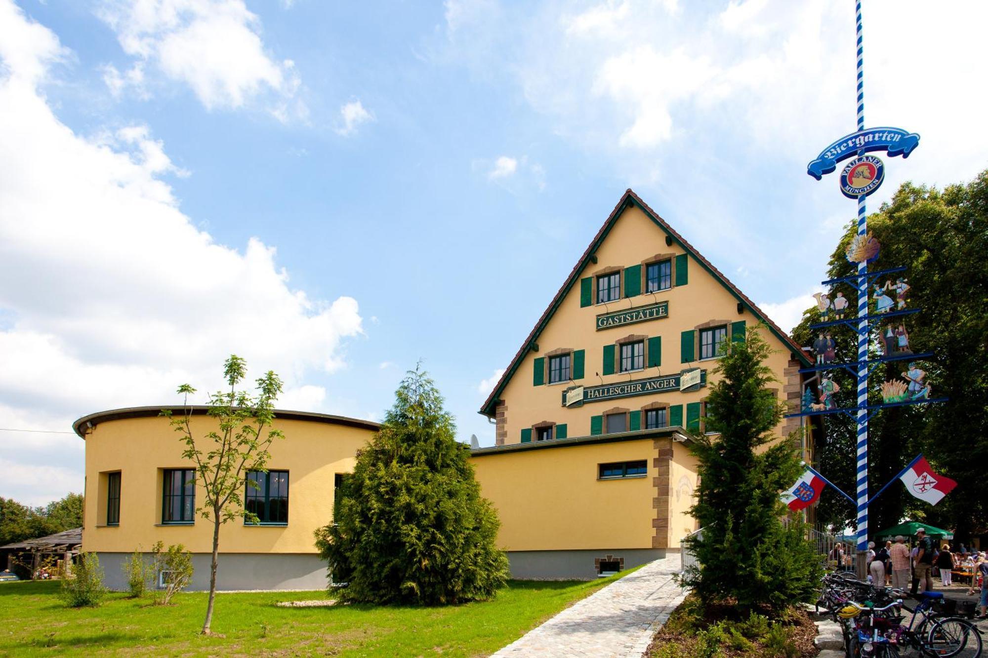 Gastwirtschaft & Hotel Hallescher Anger Naumburg  Eksteriør billede